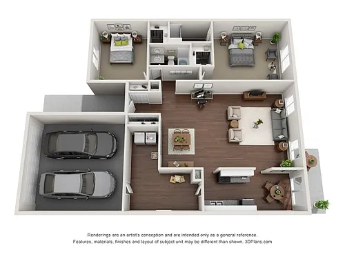 Floor plan The Hammond