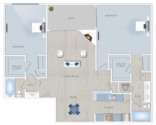 Floor plan Plan G