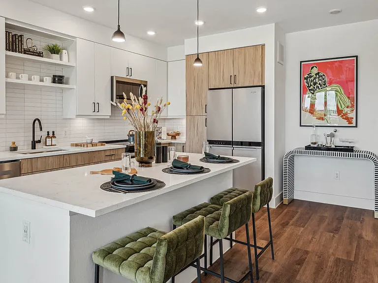 Kitchen with Stainless Steel Appliances
