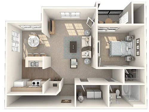Floor plan Amber Deluxe