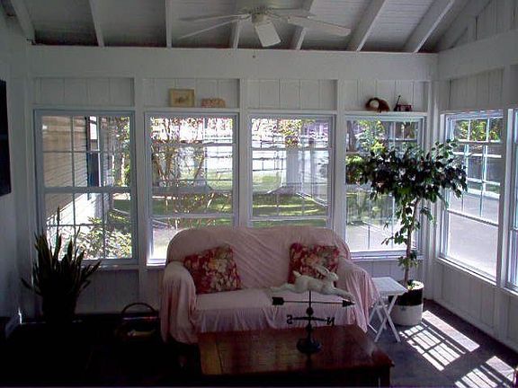 back porch headed and aired