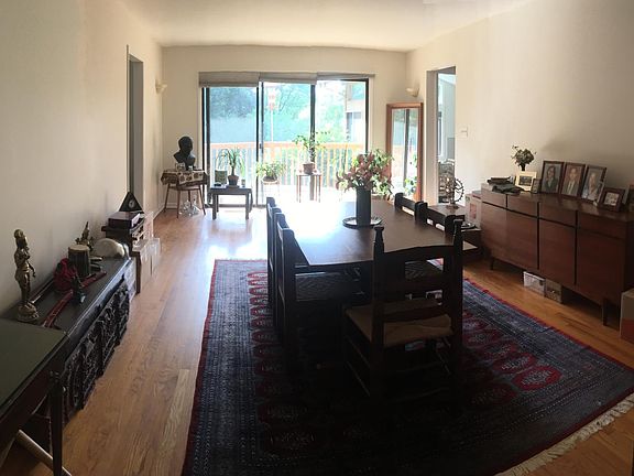 Dining room facing west