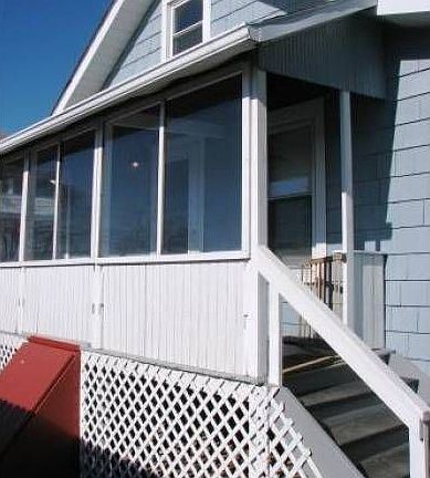 Enclosed back porch
