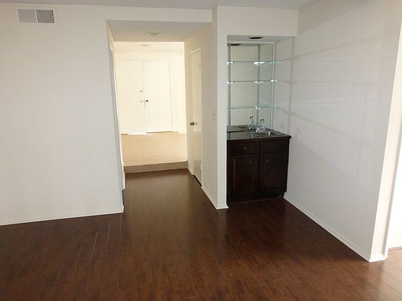 Living room with wet bar