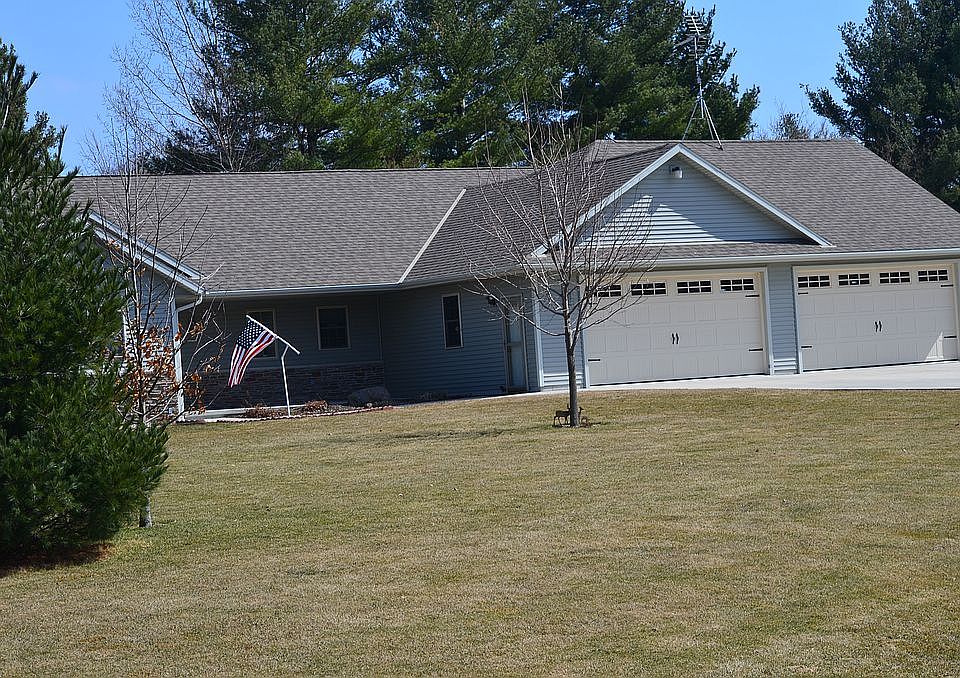 Double four car garage