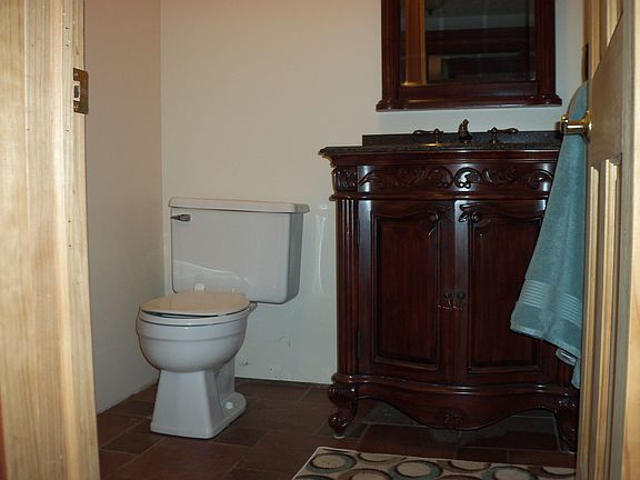 First floor half bath