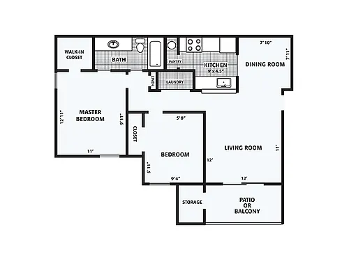 Floor plan Cedar