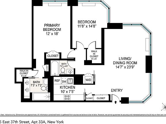 2nd image of 415 E 37th St APT 33A