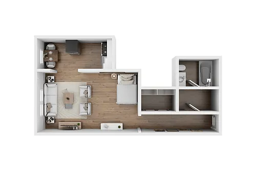 Floor plan Studio