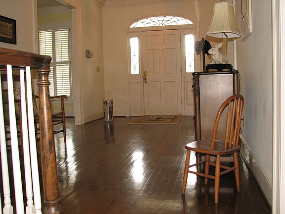 View of Hall from Back Door