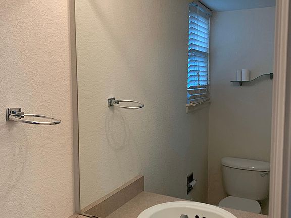 First floor half bathroom sink