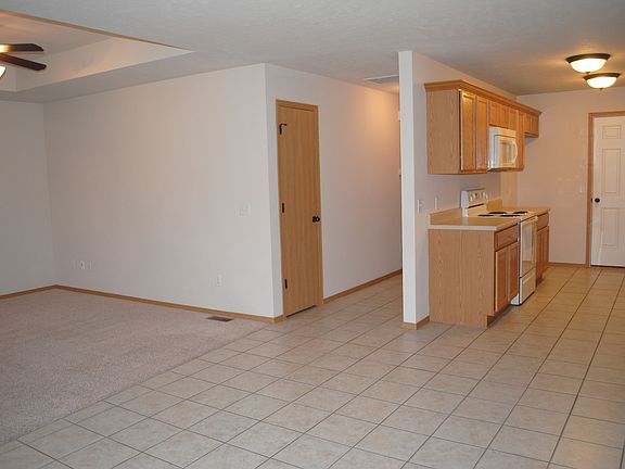 Living Room, Dining Room & Kitchen