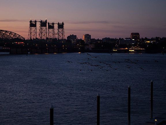 Interstate Bridge view from Living Room