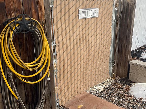 Private patio entrance