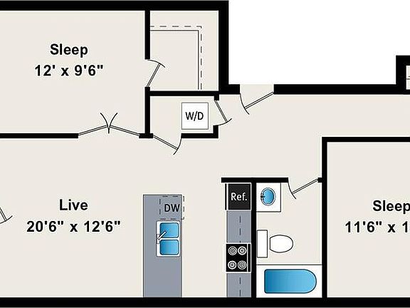 5th image of 423 W Belmont Ave #211A
