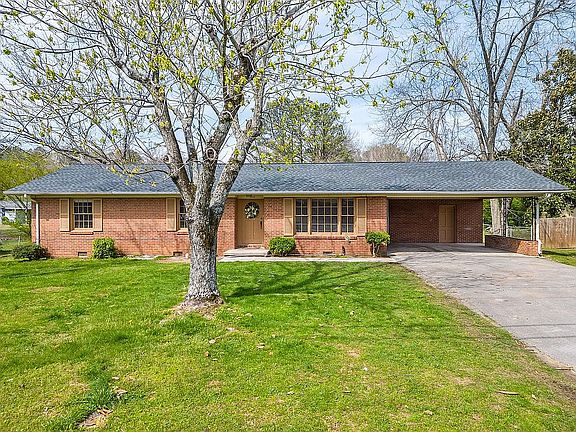 Long asphalt driveway