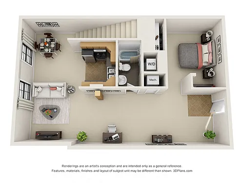 Floor plan Timeless Loft
