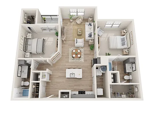 Floor plan B2
