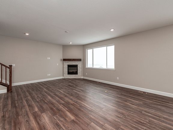 The Snowberry floorplan, great room