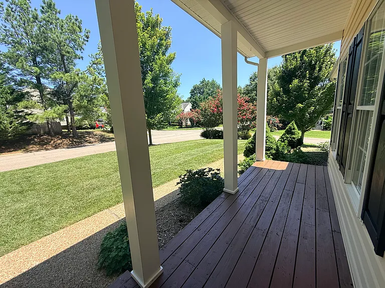 Overlooking a peaceful, tree-lined street with no home directly in front!