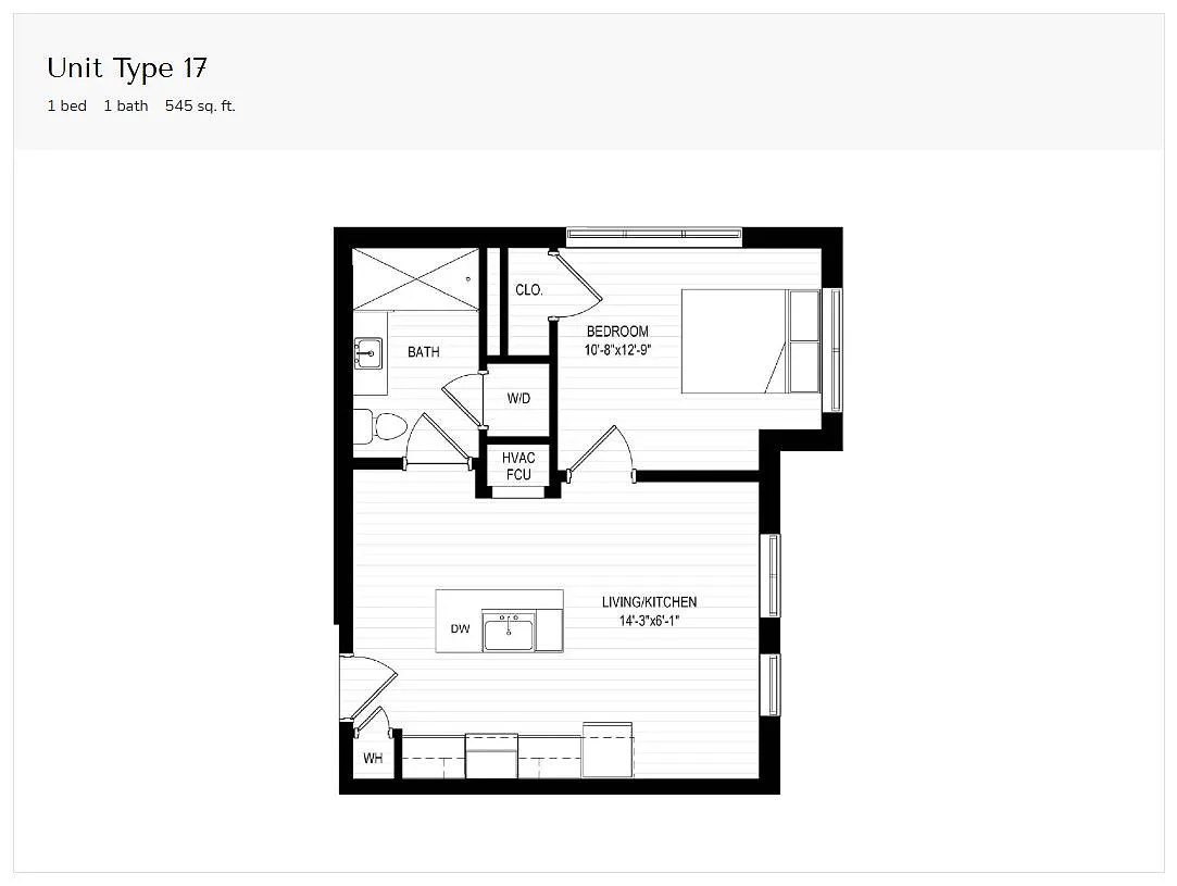 Floor plan Unit Type 17
