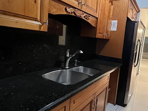 Granite countertops and stainless-steel appliances