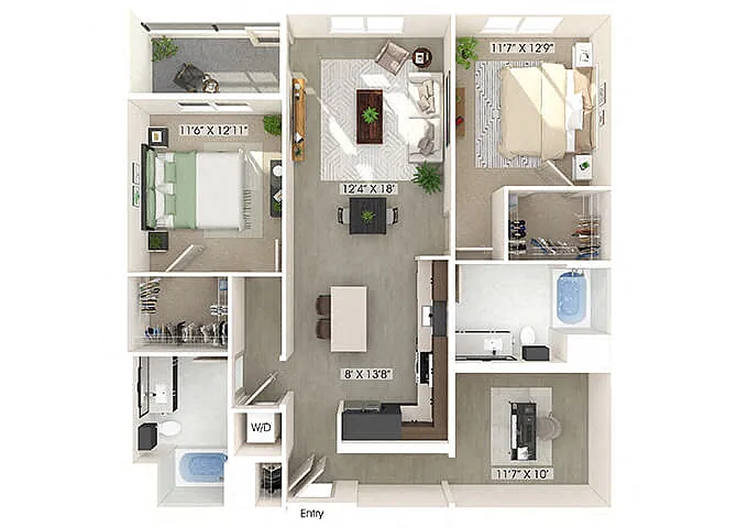 Floor plan B4D