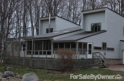 Back of House with Deck