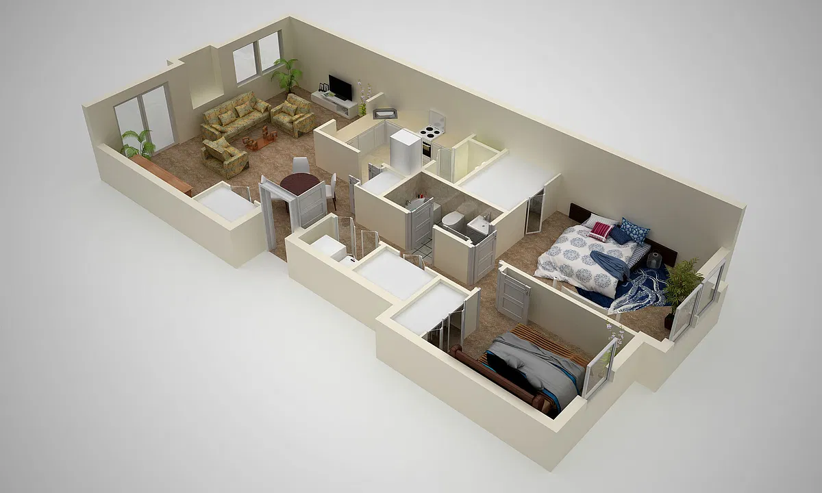 Floor plan A2R Iron Ridge