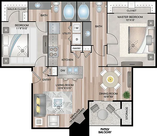 Floor plan Colonial