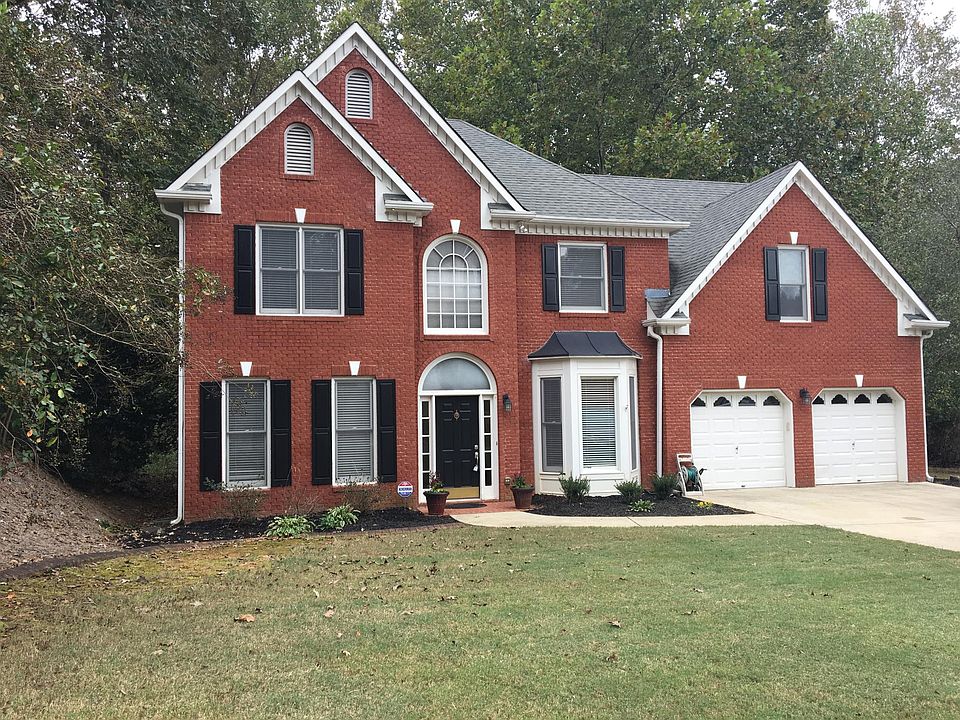 Brick two-story home