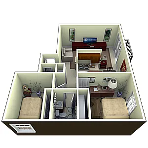 Floor plan The Castlewood