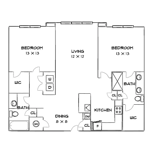 Floor plan Design 2C
