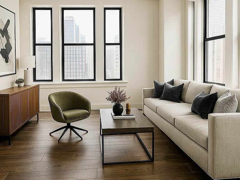 Jefferson Arms Residences Living Area