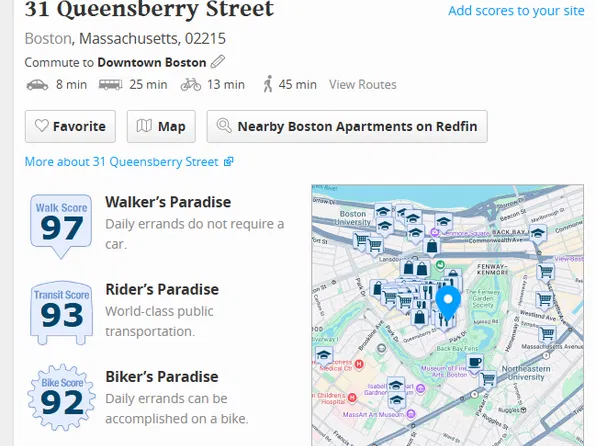 31 Queensberry St, Boston, MA