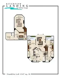 Floor plan Franklin Loft