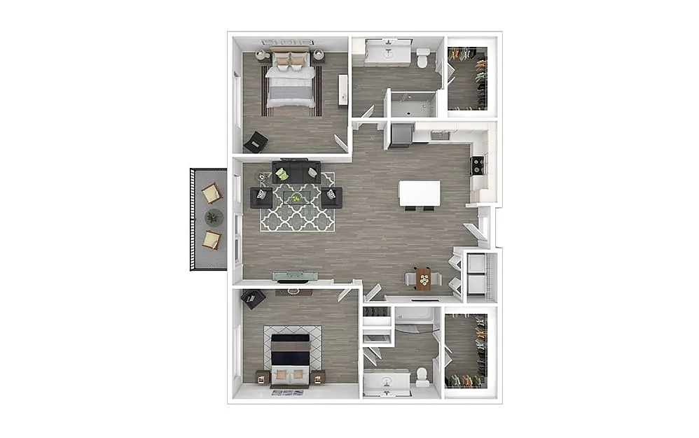 Floor plan B3
