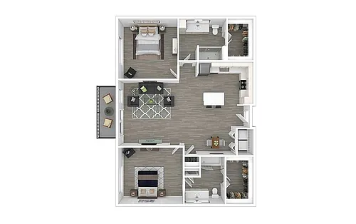 Floor plan B3