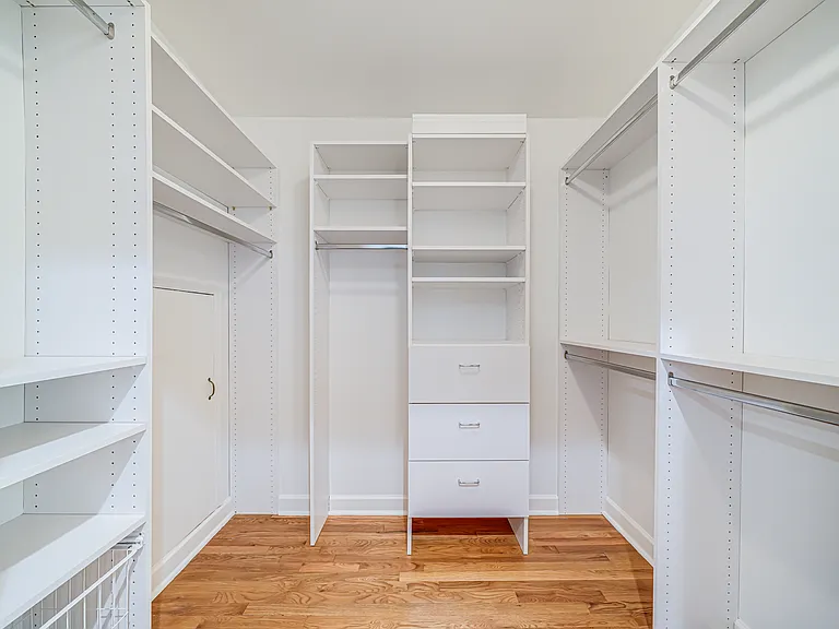 Multiple Walk-in primary wardrobes