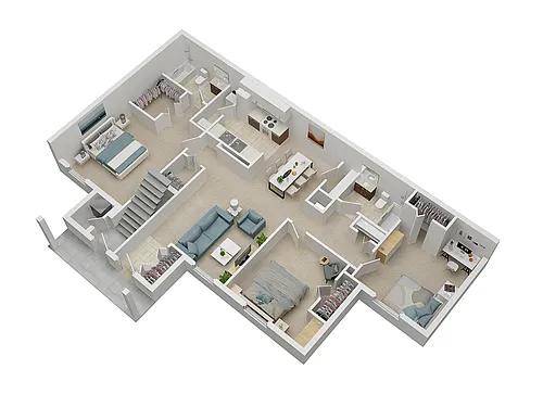 Floor plan The Belleville