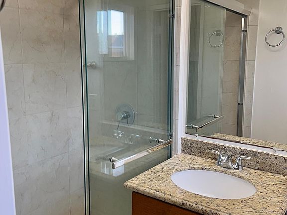 Master bathroom with shower