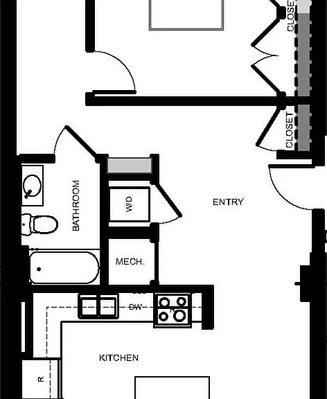 2 Bedroom - Unit 1026