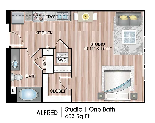 Floor plan Alfred