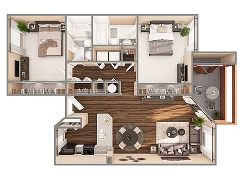 Floor plan Mahogany
