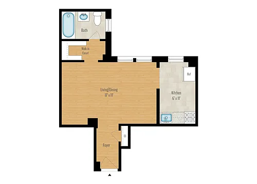 Floor plan Studio