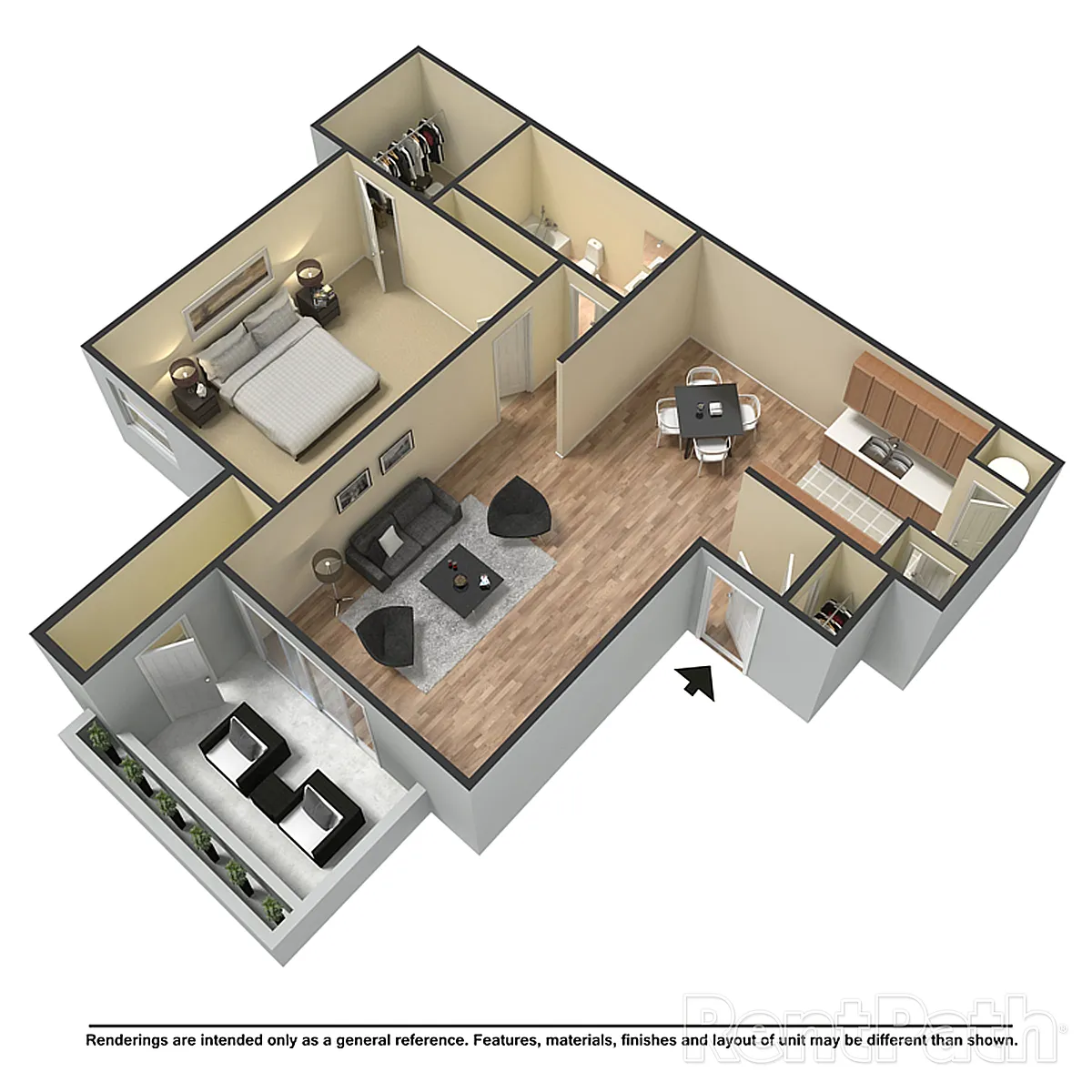 Floor plan River View Premier