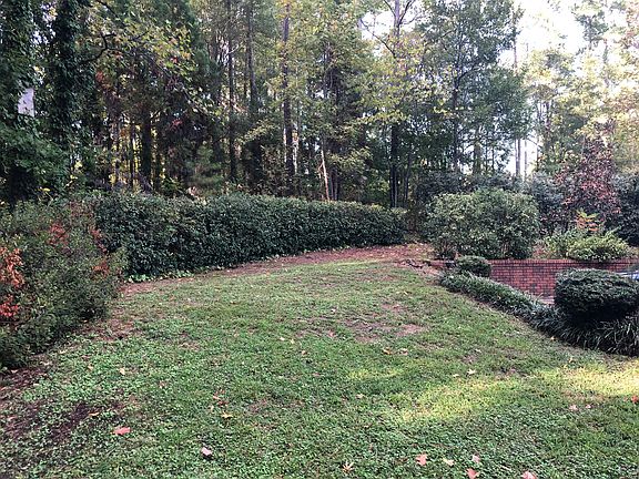 Back yard is Very private