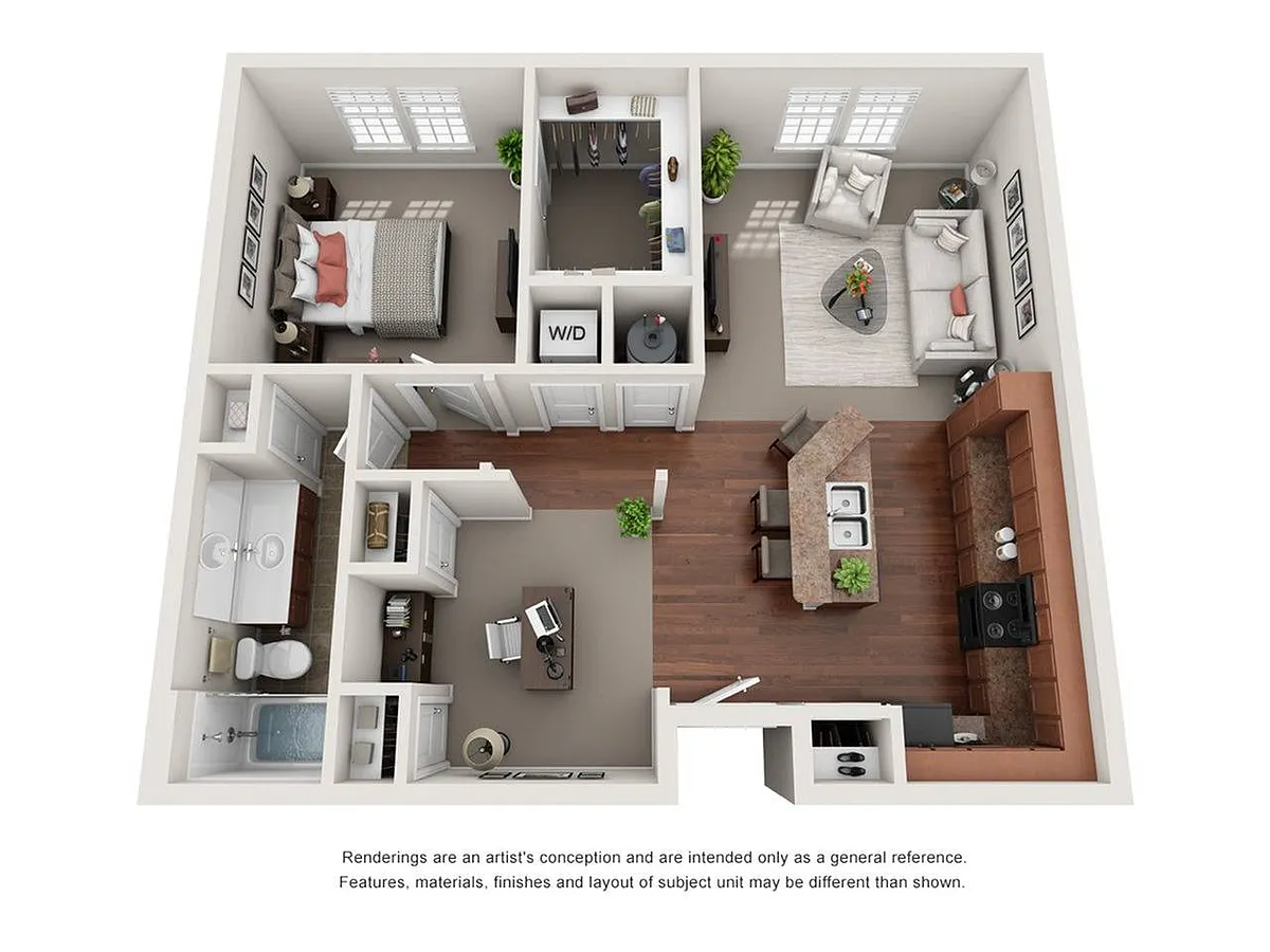 Floor plan A6 - Easton