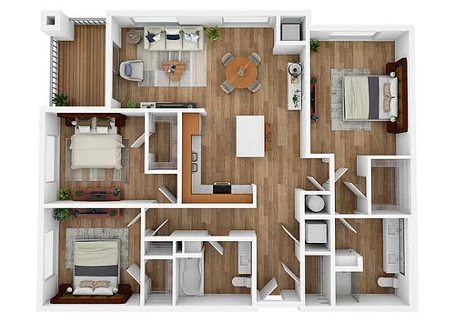 Floor plan Pikes Peak