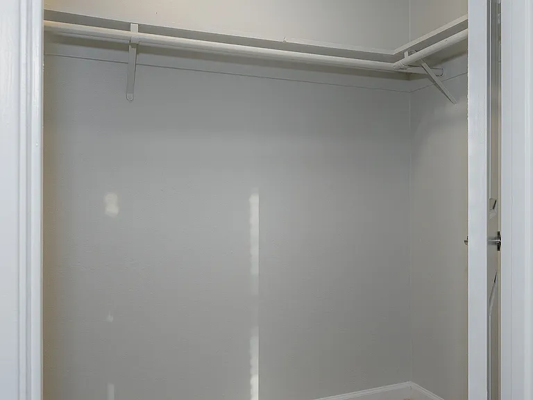 Experience the luxury of a spacious walk-in closet, perfect for organizing your wardrobe.